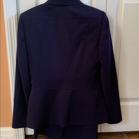 Anne Klein Navy Skirt Suit - Picture 5 of 16